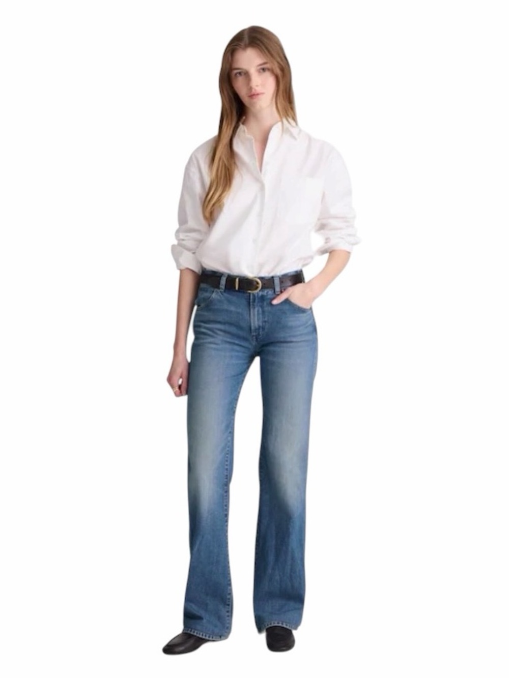 Madewell Relaxed Bootcut Blue Jean Size 27 #2146